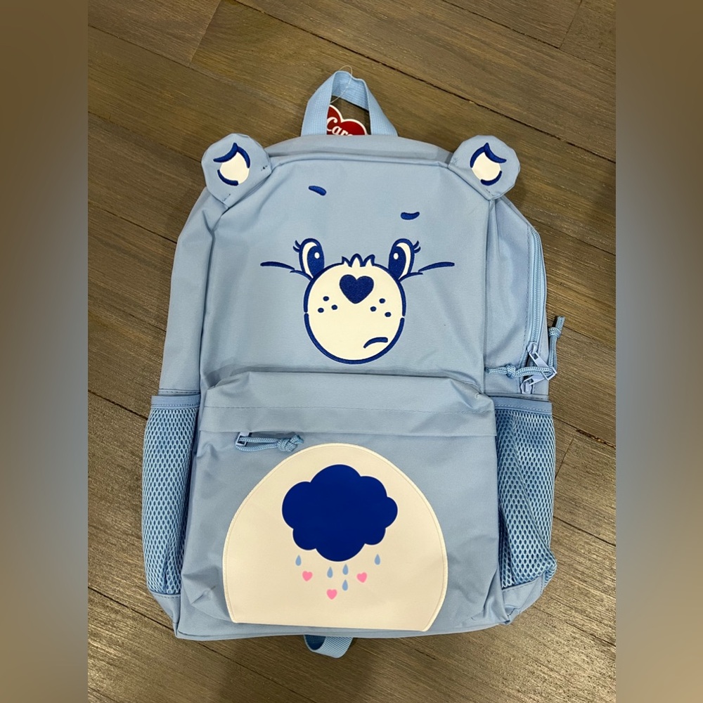 Care Bears grumpy bear large backpack